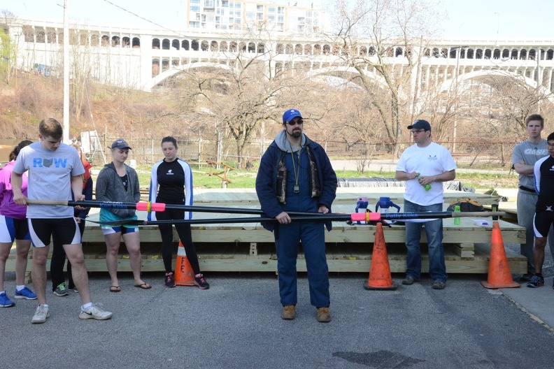 Aaron with Ken and Patty_s Oars.JPG
